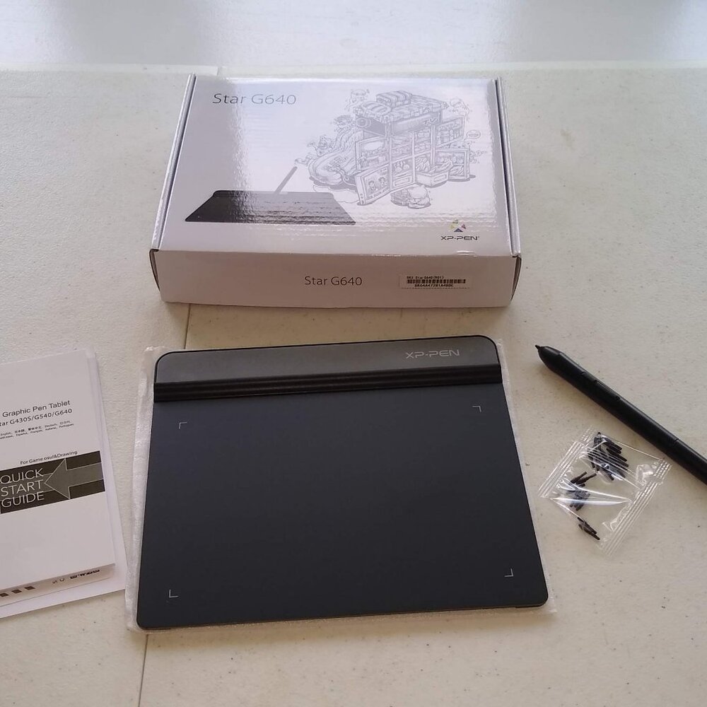 Drawing Tablet XPPen StarG640 used excellent condition